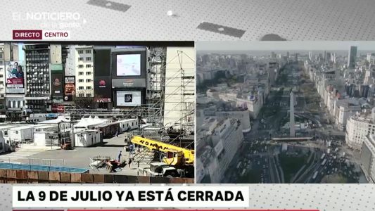 9 de Julio: Juegos, protestas y cortes