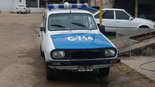 La comisaría de Entre Ríos que "estrenó" patrullero, un "flamante" Renault 12