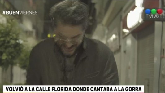 Arjona volvió a la calle Florida