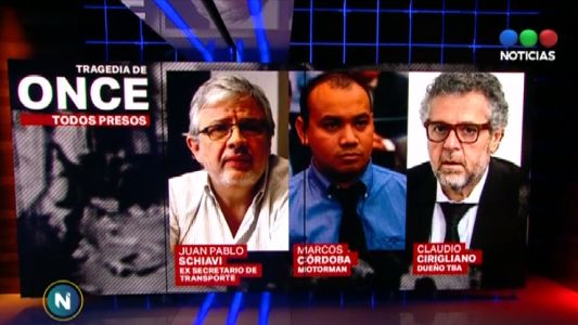 Tragedia de Once: tras el pedido detención, se entregaron Claudio Cirigliano  y el maquinista