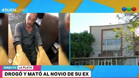 Horror en La Plata: drogó al novio de su expareja, lo ahorcó y le puso una bolsa en la cabeza