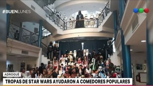 Llegó solidaridad de otra galaxia