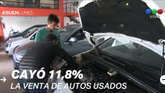 Cayó 11,8% la venta de autos usados