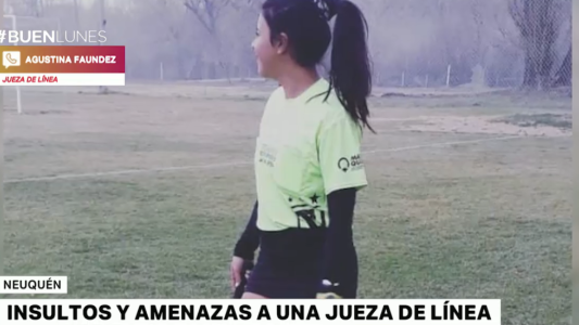 Agresión machista a una jueza de línea en el fútbol de Neuquén: “Andá a lavar los platos”