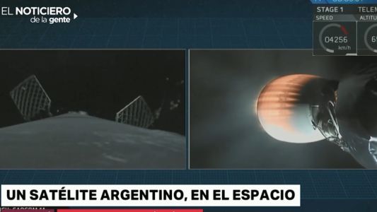 Lanzaron un nuevo satélite argentino