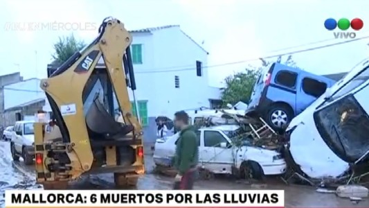 Mallorca: ya son ocho los muertos por las lluvias e inundaciones