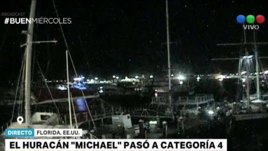 Florida: el huracán Michael aumentó a categoría 4