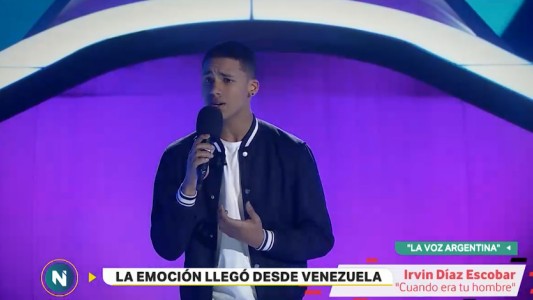 De Venezuela a "La Voz Argentina"