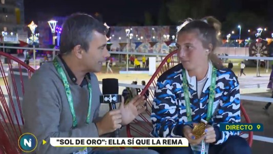 La primera medalla dorada argentina llegó en remo