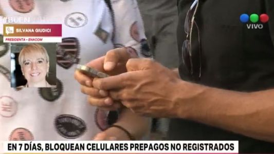 Bloquearán los celulares prepagos no registrados