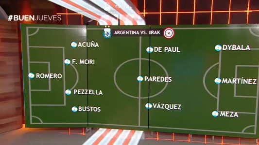 La Selección se prueba con Irak