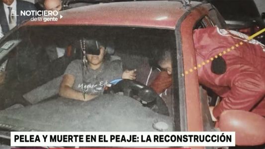 Muerte en el peaje: el prefecto acusado participó en la reconstrucción
