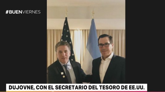 Dujovne se reunió con el Secretario del Tesoro de los Estados Unidos