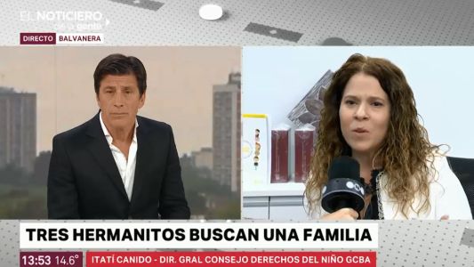 Los tres hermanitos que buscan una familia que los adopte