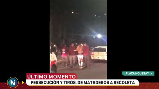 Intenso tiroteo en plena avenida Córdoba