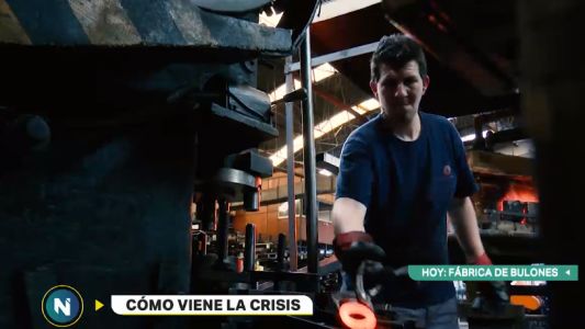 ¿Cómo viene la crisis?: hoy, fábrica de bulones