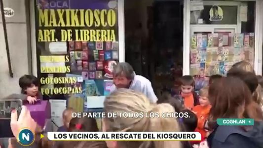 Le robaron $35 mil pesos de su kiosco y los vecinos juntaron la plata para ayudarlo