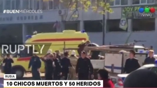 Atentado en una escuela en Rusia: al menos 13 muertos y decenas de heridos