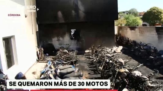 Se quemó una comisaría durante un asado: tres agentes investigados