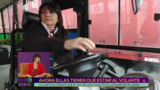La Justicia ordenó que el 30% de los colectivos sean manejados por mujeres