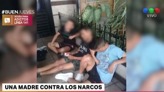 Una madre de 33 años tendió una redada a los narcos que proveían a su hijo de 15