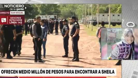 Buscan a Sheila con caballos, perros y buzos tácticos