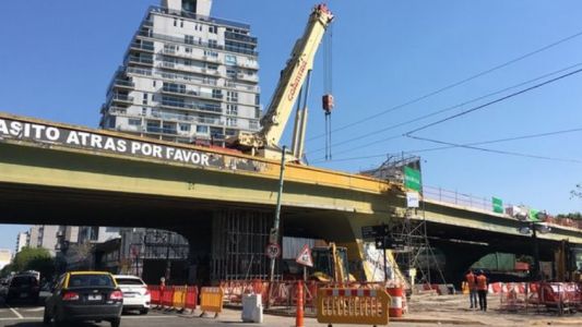 Cierran por un mes un tramo de la avenida Córdoba para desmontar el puente