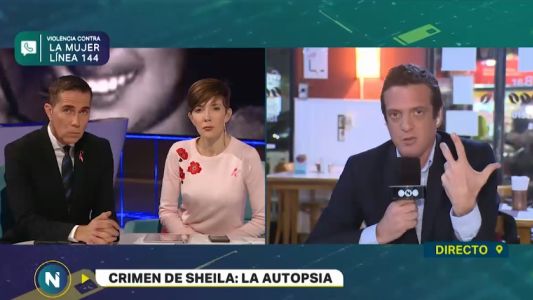 Datos de la autopsia: Sheila murió estrangulada