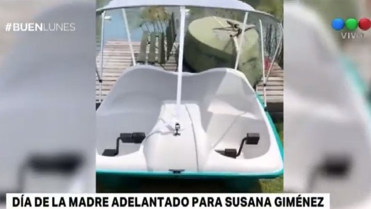 ¿Qué recibió Susana Giménez para el Día de la Madre?