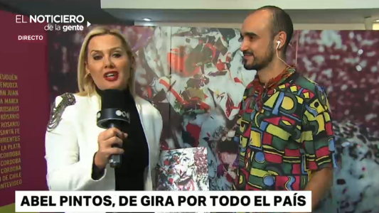 La súper gira de Abel Pintos por todo el país