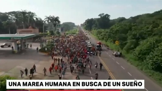 Sigue el éxodo hondureño hacia EE.UU.: Trump amenaza con usar las Fuerzas Armadas