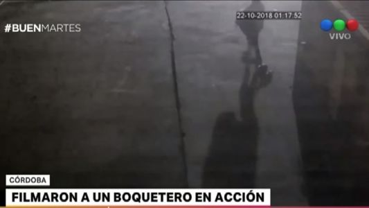 Detuvieron a un boquetero que robaba en un taller mecánico