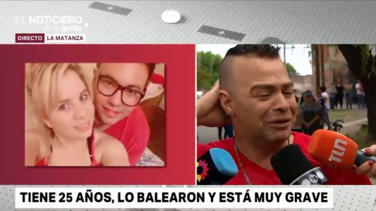 "Va a ser papá en febrero": dolor de la familia del joven baleado en un robo