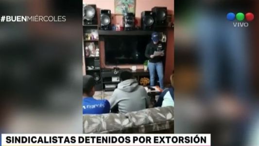 Tres sindicalistas detenidos por asociación ilícita y extorsión