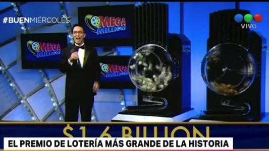 Se sorteó el mayor premio de lotería de la historia