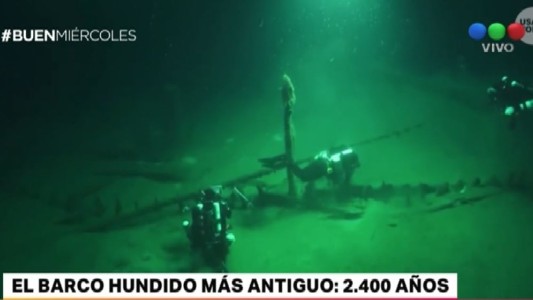 Hallan el barco hundido más antiguo