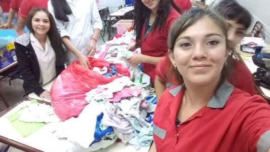 Estudiantes sanjuaninos organizan baby showers solidarios
