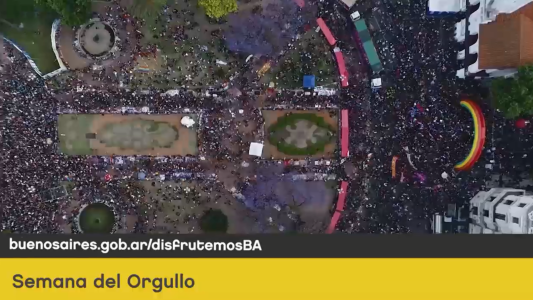 #AgendaBA Semana del Orgullo, BA celebra Italia y Blum