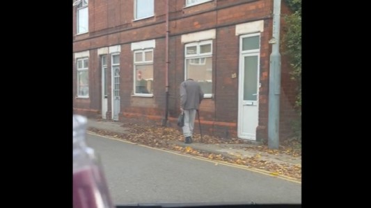 Viral de terror: ¿captaron a un hombre sin cabeza caminando por la calle?