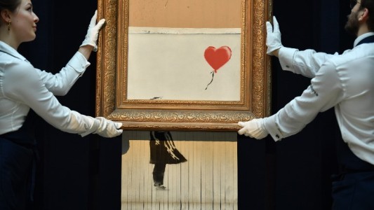 Subastan varias obras de Banksy en París, esta vez sin sorpresas