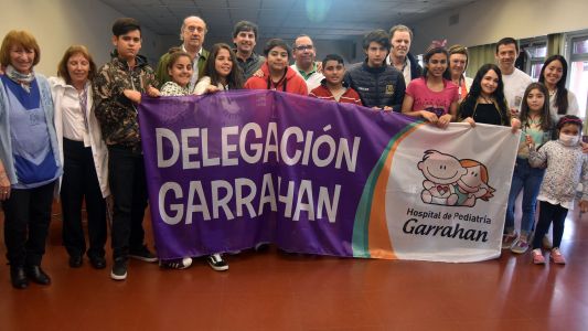 La Delegación Garrahan viaja a los Juegos para Deportistas Trasplantados