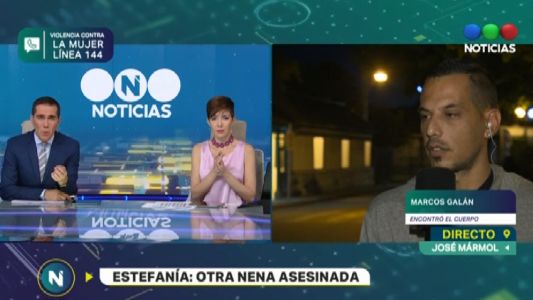 El duro relato del hombre que encontró a Estefanía, la nena de 9 años asesinada