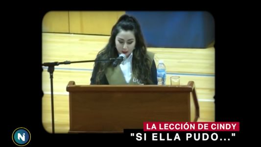 La lección de Cindy: escapó de un calvario y llegó a la Argentina para superarse