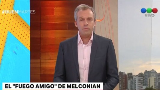 El "fuego amigo" de Melconián