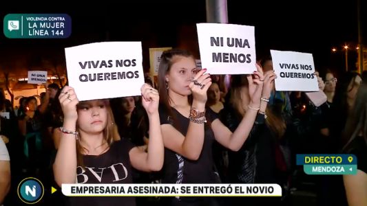 Se entregó el novio de la empresaria asesinada en Mendoza