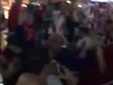 Los festejos en el bar de River