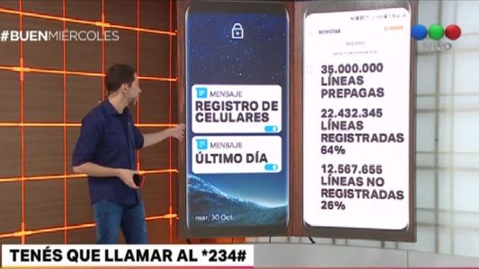Vence el plazo para registrar celulares prepagos