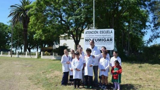 Quedó firme la prohibición de fumigar en inmediaciones de escuelas rurales de Entre Ríos
