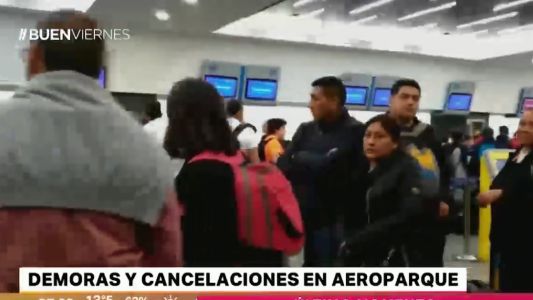 Demoras con los vuelos en Aeroparque por medidas gremiales