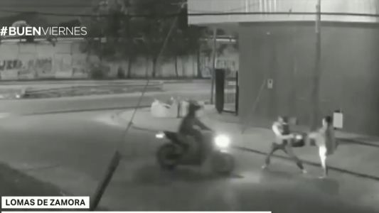 Inseguridad en Lomas de Zamora: violento robo de motochorros